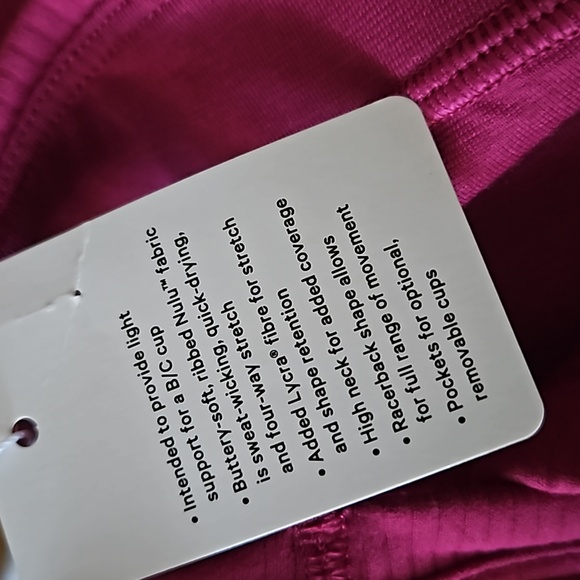 Lululemon Ribbed Nulu High-Neck Yoga Bra - Picture 7 of 7